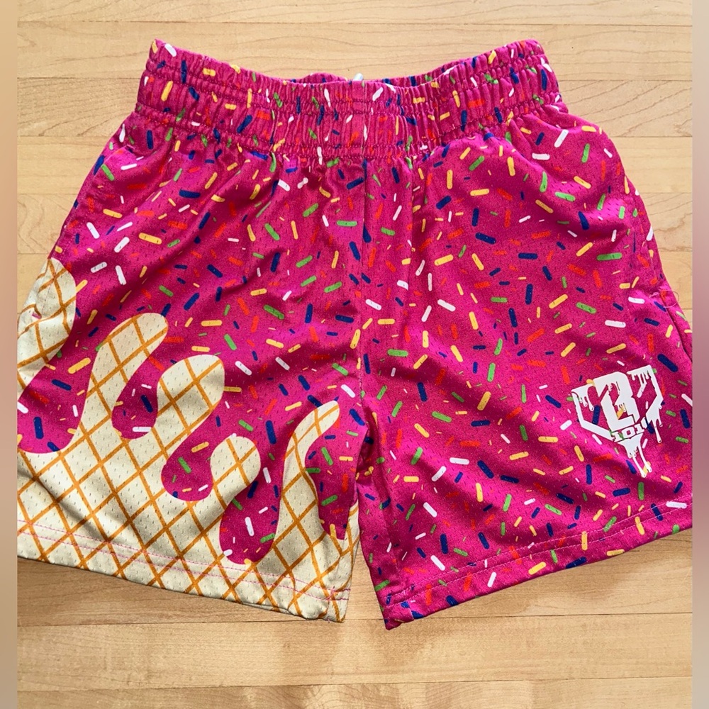 Baseball Lifestyle 101 youth ice cream shorts YS